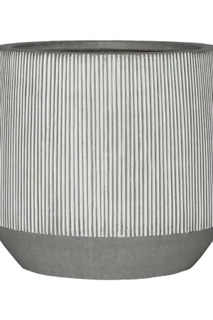 Bijna uitverkocht - Ribbed Harith Stripe Grijs