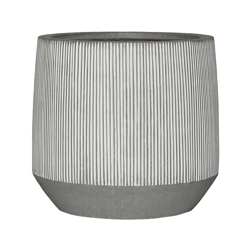 Bijna uitverkocht - Ribbed Harith Stripe Grijs