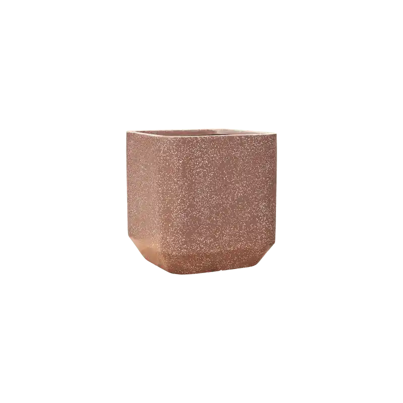 Terrazzo Rounded Cube Mokka - Beperkte voorraad