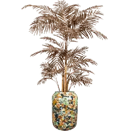 Topprijs | Areca in Designed by Lammie Berry Blue - kunstplant