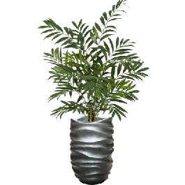 Parlour in Metallic Lee Partner Grey - kunstplant | Tijdelijke aanbieding