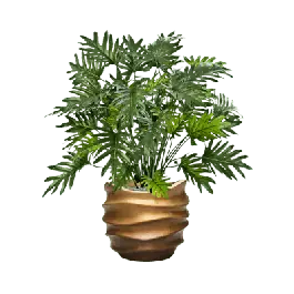 Philodendron in Metallic Lee Couple Honey - kunstplant | Alleen vandaag
