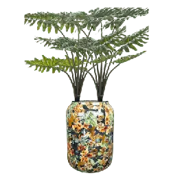 Superprijs - Philodendron in Designed by Lammie Berry Blue - kunstplant