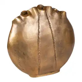 Nieuw binnen | Vaas Crab goud medium