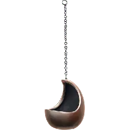 Hoge kwaliteit - Metallic Cocoon Hanger Coffee