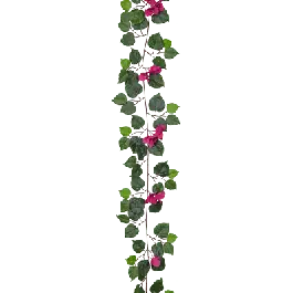 Zojuist toegevoegd - Bouganvillea hanger roze - kunstplant