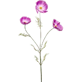 Cosmos paars - kunstplant - Alleen deze week
