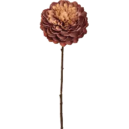 Dahlia bruin - kunstplant - Rechtstreeks van de fabrikant