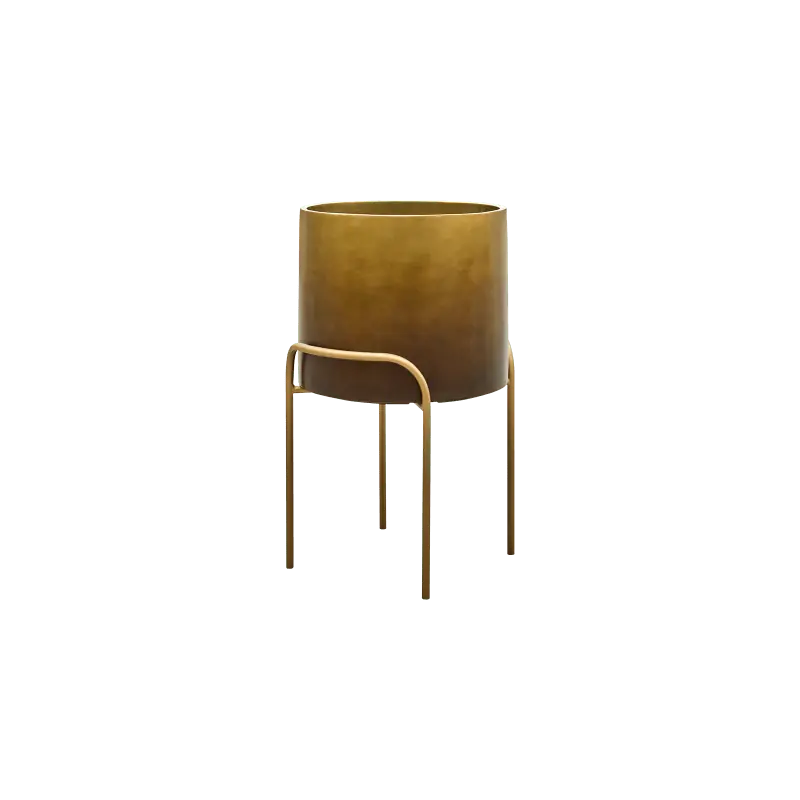 Metallic Cylinder Honey with feed high - Opruiming