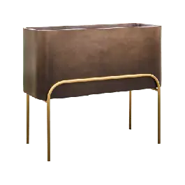 Metallic Rectangle Coffee with feed high | Topdeal