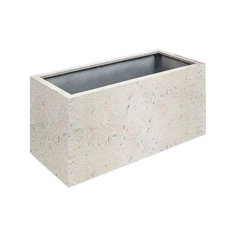 Nog enkele stuks | Grigio Box Concrete Wit (met wielen)