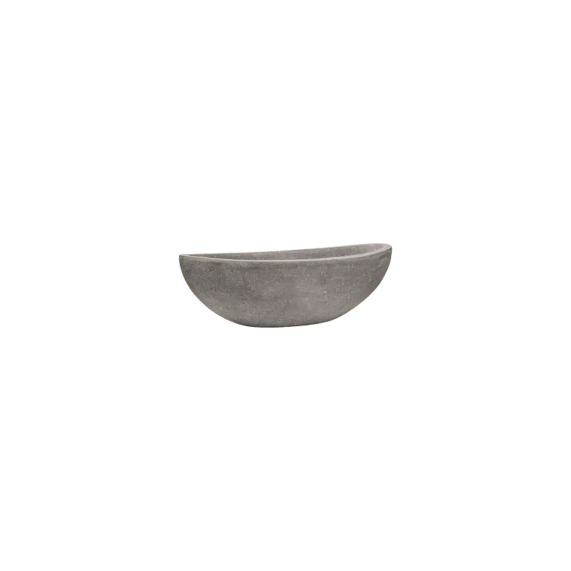 Mis het niet - Polystone Boat Grijs