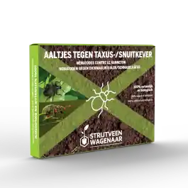 Aaltjes tegen taxus- en snuitkever 50m2 | Direct beschikbaar