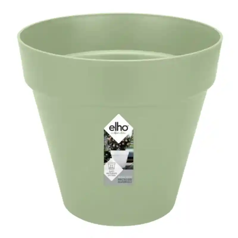 Speciale aanbieding | Elho Urban Loft Rond Groen (met wielen)