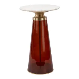 Lage prijs - Bijzettafel Barcelos oranje