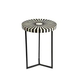 Bijzettafel Delhi Stripe | Opruiming