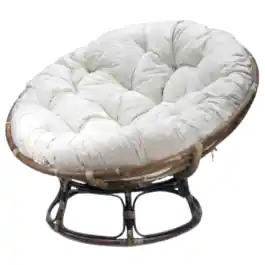 Loungestoel Papasan Rotan Bruin | Nieuw gelanceerd