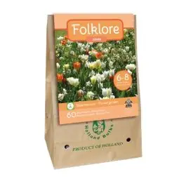 Tulpen Folklore mix John - 60 stuks - Nog maar enkele beschikbaar