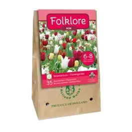 Tulpen Folklore mix Rob - 35 stuks - Veel voordeel
