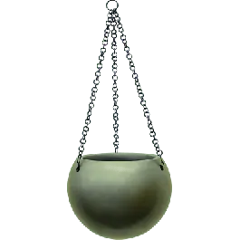 Metallic Globe Hanger Green - Erg populair