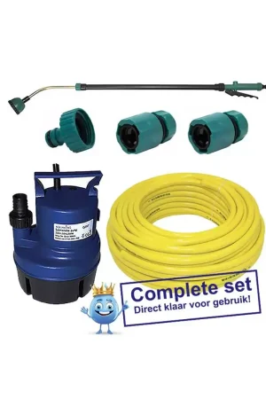 AQUAKING Basic Sproeiset Compleet - (klein) moestuin - Expreslevering
