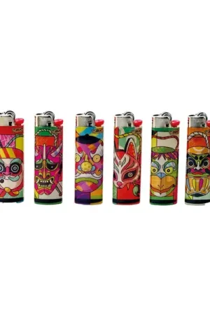 Bijna uitverkocht | BIC Display Maxi Masks 50 Stuks - Aanstekers