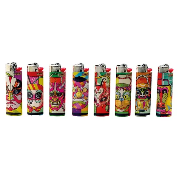 Bijna uitverkocht | BIC Display Maxi Masks 50 Stuks - Aanstekers