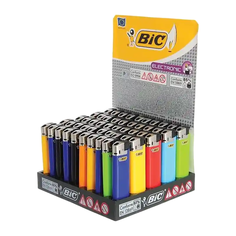 BIC Maxi Elektrische Aanstekers 50 stuks ~ Klik Aanstekers - Sale
