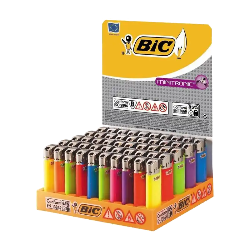 Speciale deal | BIC Mini Elektrische Aanstekers 50 stuks ~ Klik Aanstekers