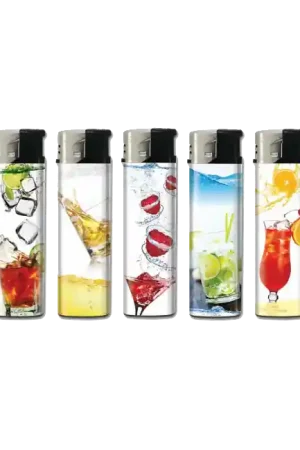 Deal | Biflame Aanstekers Cocktails 50 stuks ~ Klik Aanstekers