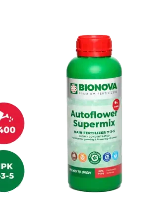 Bio Nova Autoflower Supermix ~ Basis Voeding | Verlaagde prijs
