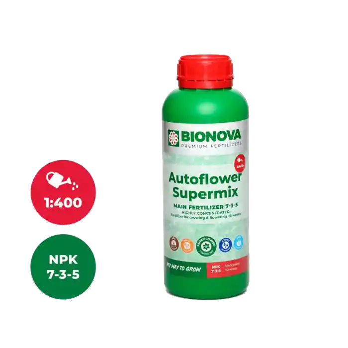 Bio Nova Autoflower Supermix ~ Basis Voeding | Verlaagde prijs