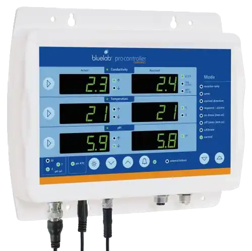 Bespaar nu - Bluelab Pro Controller Connect pH / EC / TEMP met DATA-log