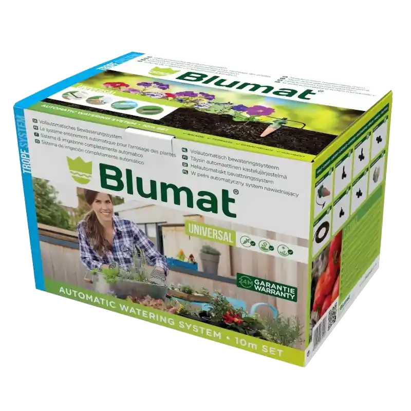 Nu beschikbaar | Blumat bewatering systeem set - 12 delig(3mtr) / 40 delig(10mtr)