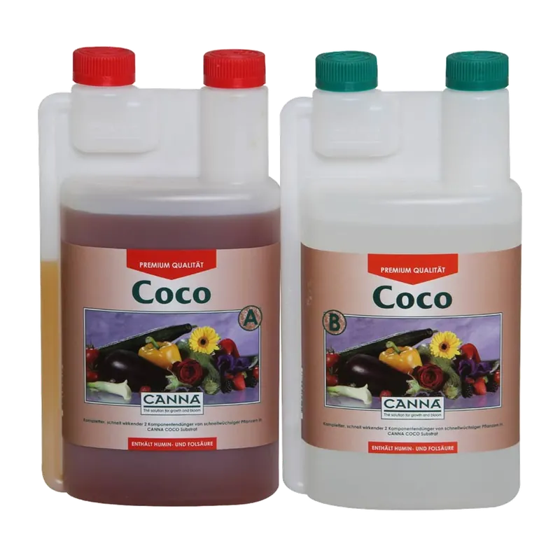 Canna Coco A & B ~ Basis plantenvoeding (Coco Groei & Bloei) | Wees er snel bij