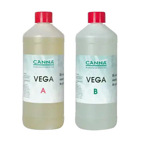 Aanrader - Canna Hydro Vega A & B - Hard Water ~ Basis plantenvoeding (Hydro Groei)
