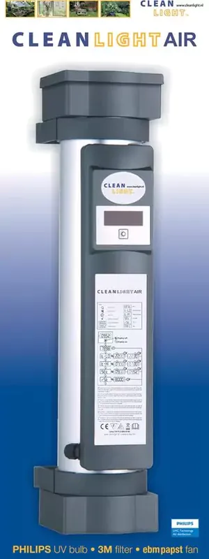 Slechts tijdelijk | Cleanlight 100m3 - Luchtreiniger