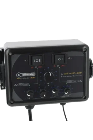 Bijna uitverkocht - Cli-mate Twin Controller Humi ~ Klimaat Regelaar