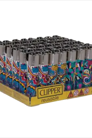 Flitsaanbieding - Clipper Classic Cool Vibes ~ Aanstekers 48 stuks