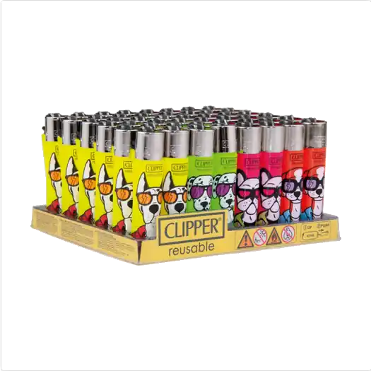 Korting | Clipper Classic Fashion Pals ~ Aanstekers 48 stuks