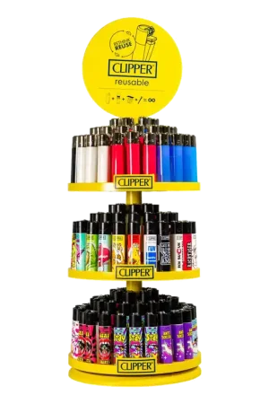 Clipper Classic Mix Solid Carrousel ~ Aanstekers 144 stuks | Profiteer nu
