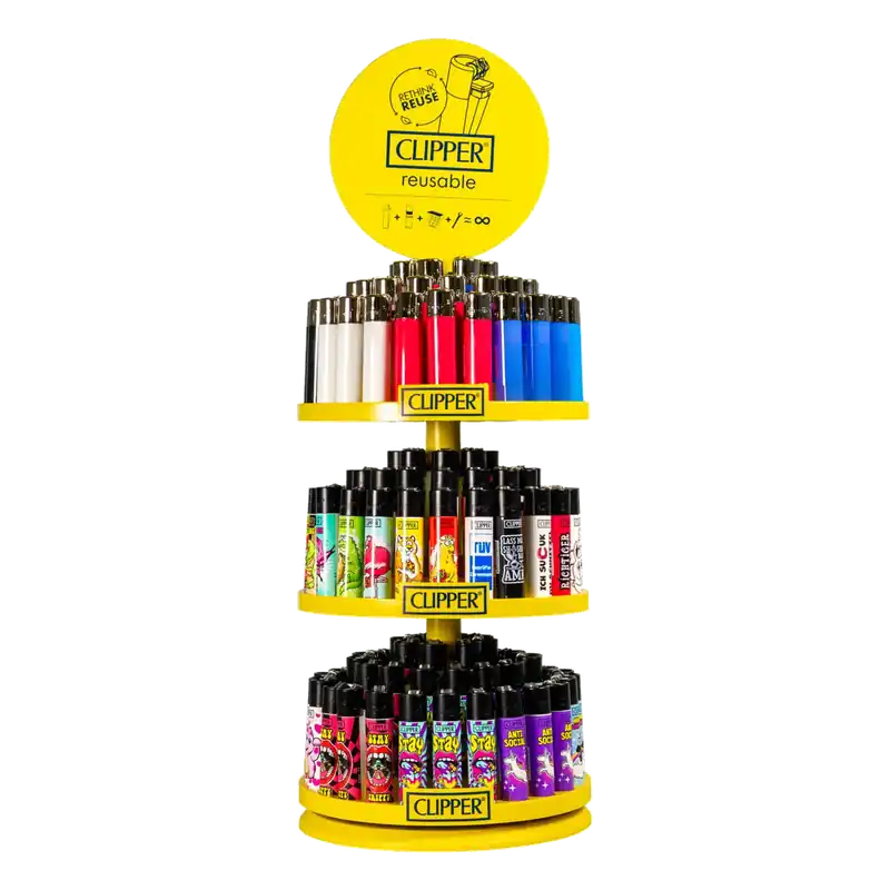 Clipper Classic Mix Solid Carrousel ~ Aanstekers 144 stuks | Profiteer nu