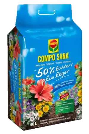 Bespaar meer | Compo Sana Universele Potgrond - 40ltr ~ 50% Lichter