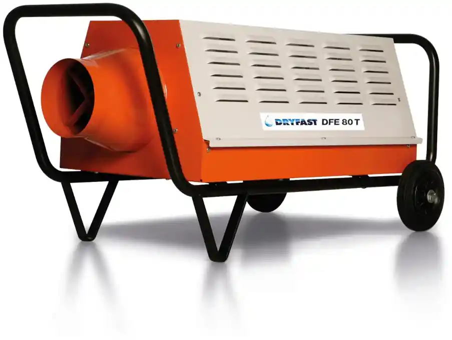 Outlet | DRY-FAST DFE-80-T Elektrische kachel met radiaal ventilator
