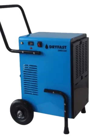 Spoedlevering - Dryfast DMD180 Mob. Ontvochtiger 52ltr 24u