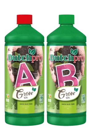 Dutch Pro Aarde Groei A + B - Hard Water ~ Plantenvoeding | Laatste stuks