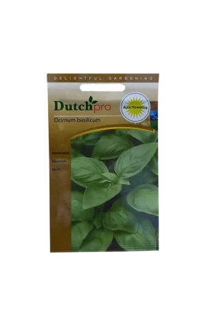 Nieuw binnengekomen - Dutch Pro - Basilicum ~ Ocimum Basilicum