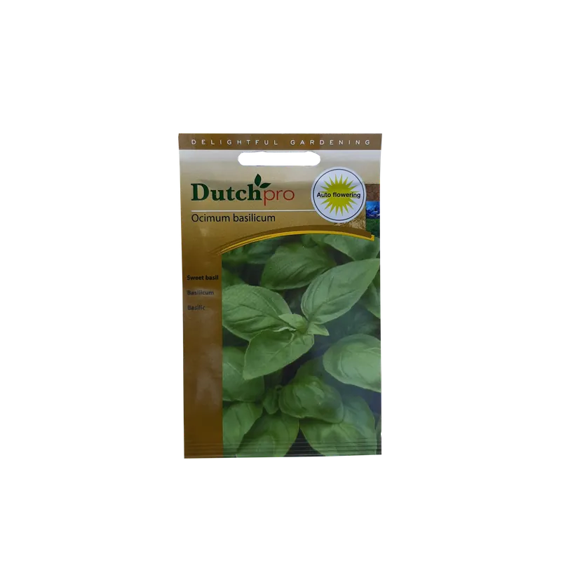 Nieuw binnengekomen - Dutch Pro - Basilicum ~ Ocimum Basilicum