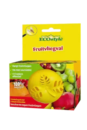 ECOStyle Fruitvliegval ~ Natuurlijke Bestrijding - Direct beschikbaar