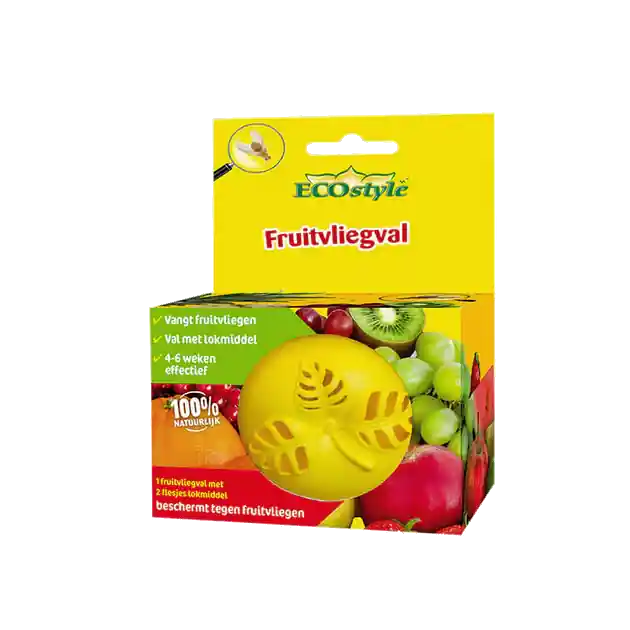 ECOStyle Fruitvliegval ~ Natuurlijke Bestrijding - Direct beschikbaar